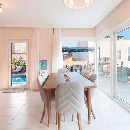 Villa Sleeps 7 With Pool Air Con And Wifi Kalkan